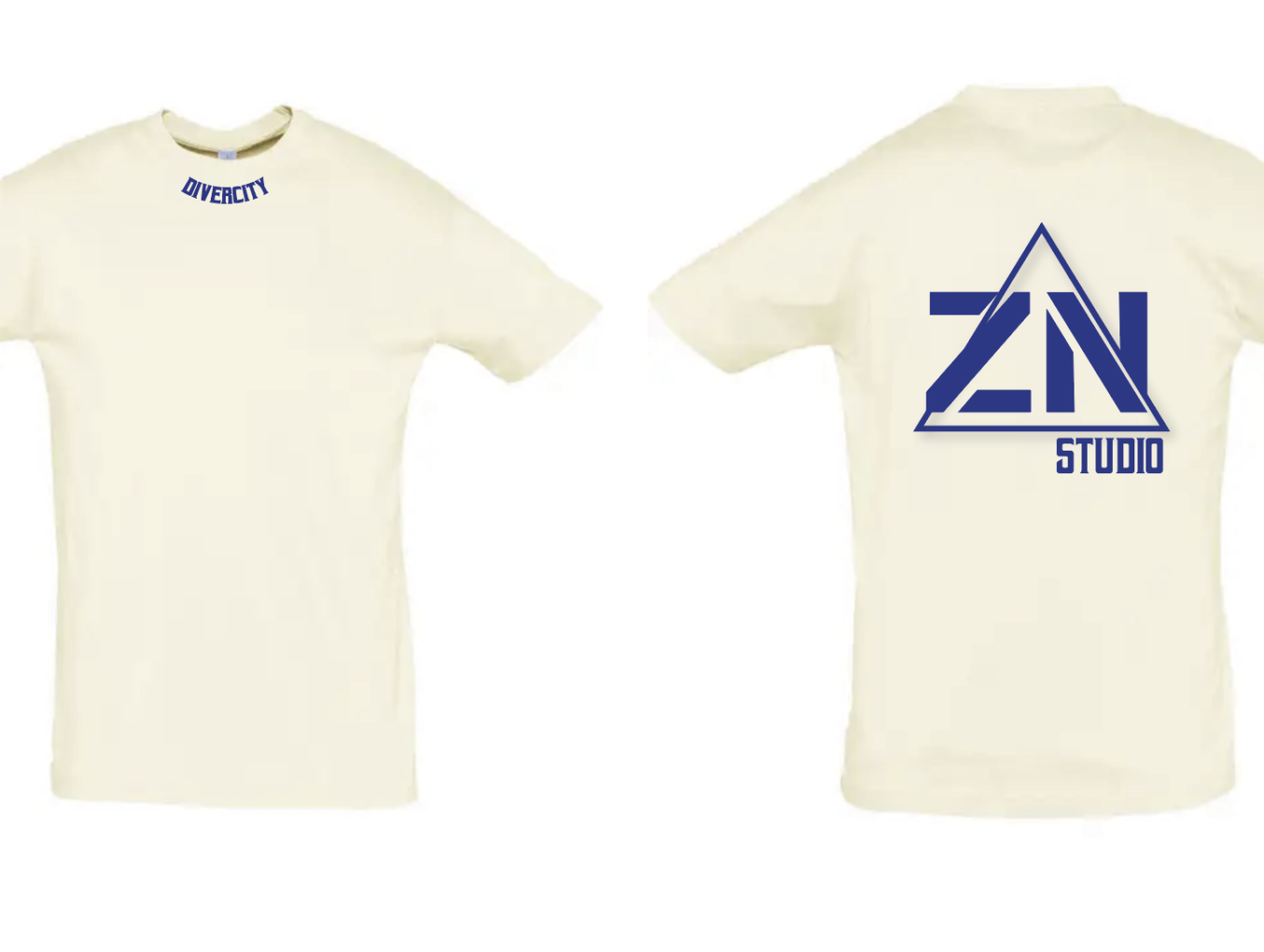 t-shirt blanc cassé “Divercity”