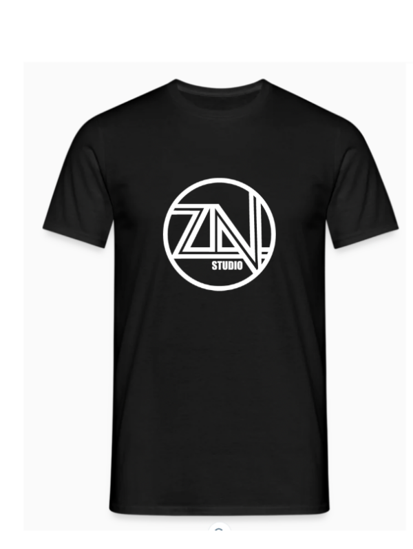 t-shirt ENFANT noir paillettes argentées