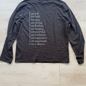 T-shirt manches longues marron “I am”