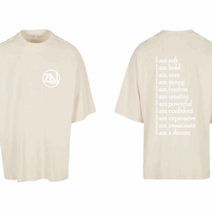 t-shirt Beige “I am”